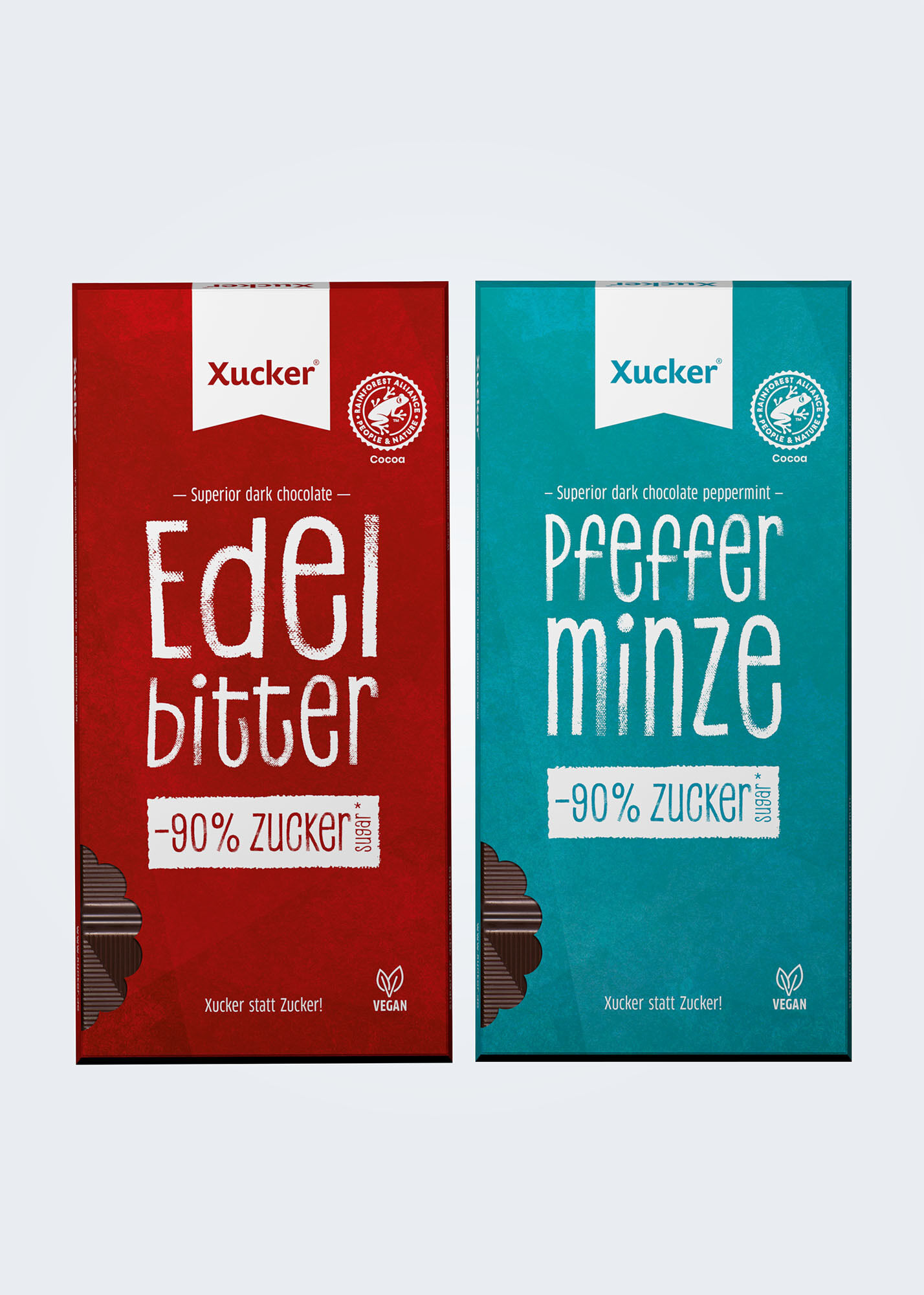 2er Schokoladen Vegan Mix – Xylit – ohne Zucker naschen