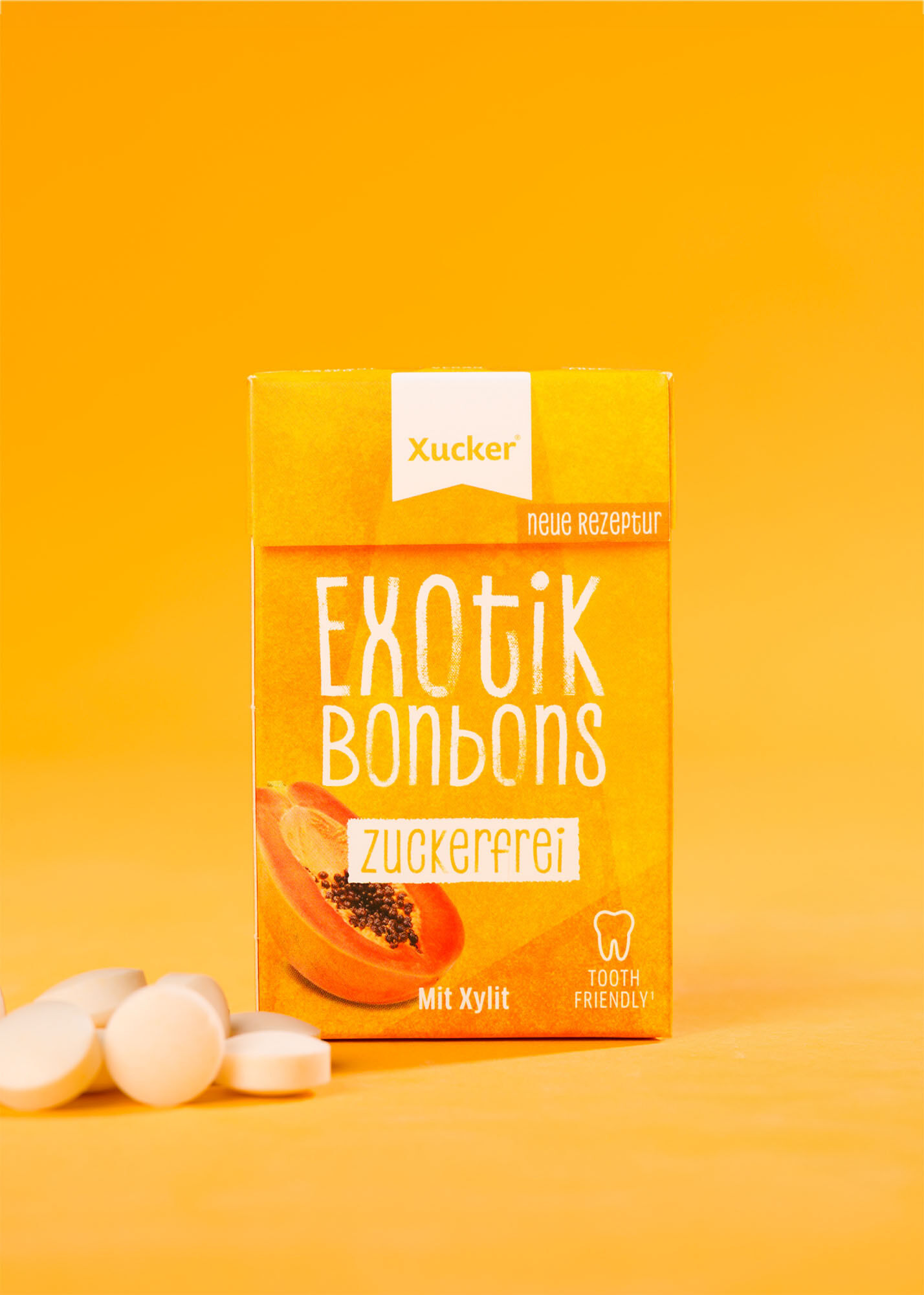 Xylit-Bonbons Exotik Klickschachtel (ohne Talkum) Xylit-Bonbons Exotik Klickschachtel (ohne Talkum)